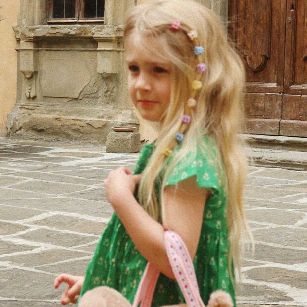 KONGES SLØJD - 10-PACK MINI FLOWER HAIR CLAWS | MULTI