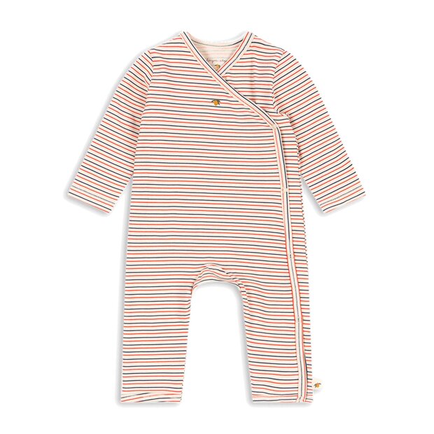KONGES SLØJD - BASIC NEWBORN ONESIE | STRIPE TRICOLORE PETIT
