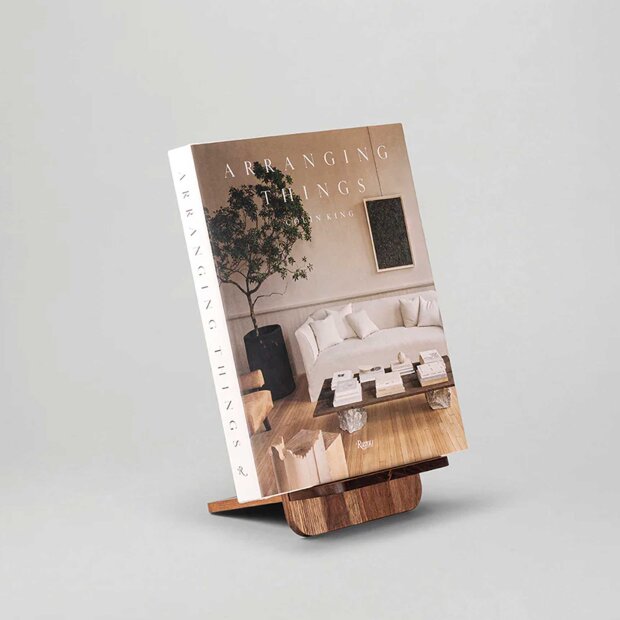 NEW MAGS - NM BOOK DISPLAY - WALNUT