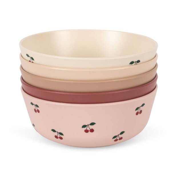 KONGES SLØJD - 5-PACK BOWL | CHERRY MIX