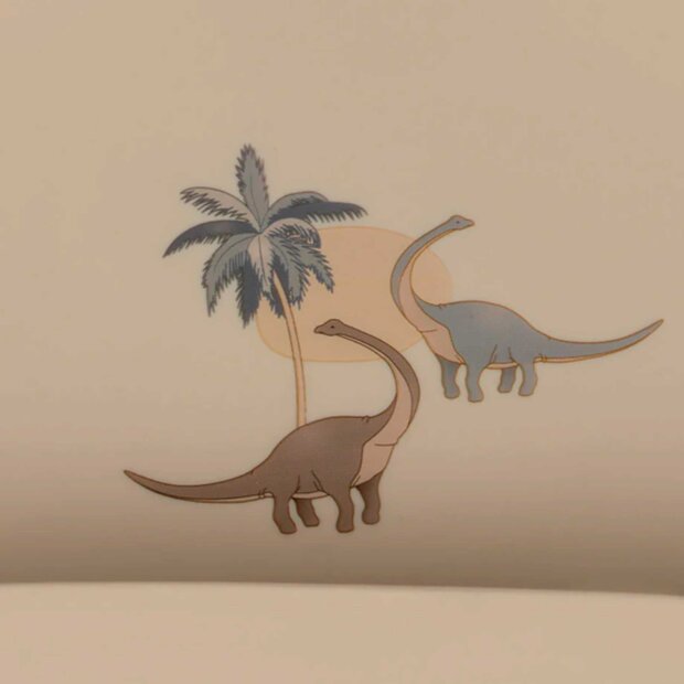 KONGES SLØJD - 2-PACK SILICONE BIB | DINO