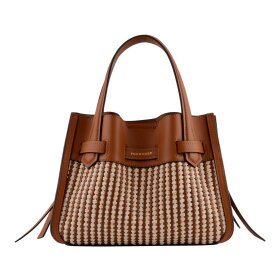 POURCHET - BLOSSOM TRESSÉ SMALL TASKE | GOLD