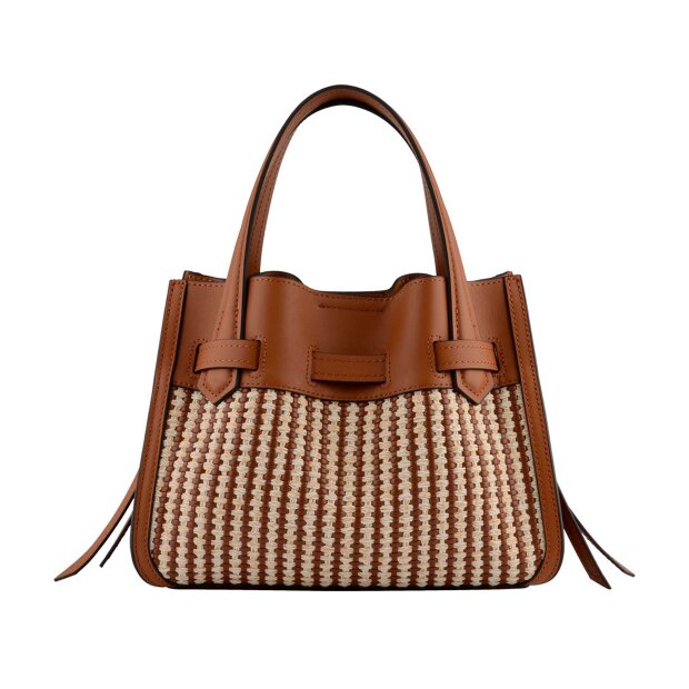 POURCHET - BLOSSOM TRESSÉ SMALL TASKE | GOLD