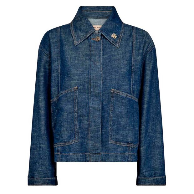 MOS MOSH - EYLA ARGE JACKET | DARK BLUE