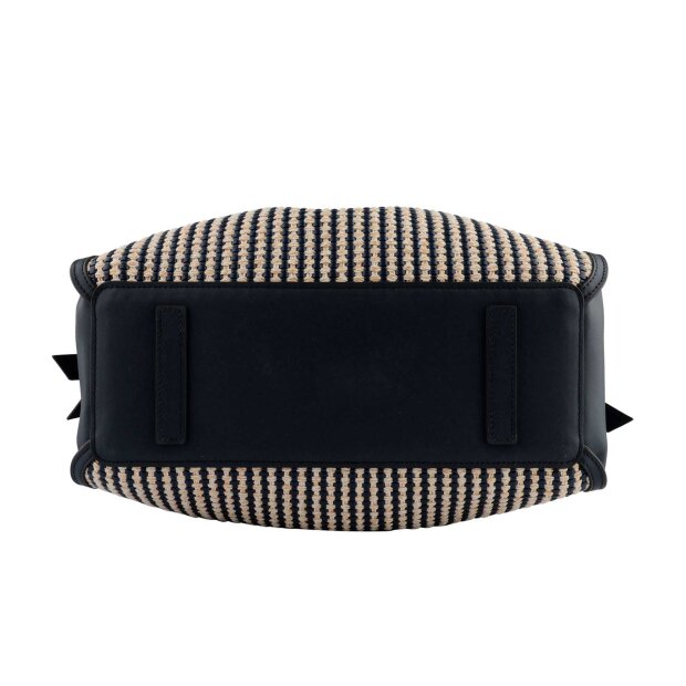 POURCHET - BLOSSOM TRESSÉ MEDIUM TASKE | MARINE