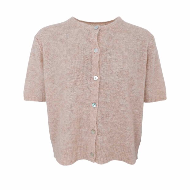 BLACK COLOUR - DELL SS CARDIGAN | NATURAL