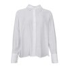BLACK COLOUR - LUISA SHIRT | WHITE