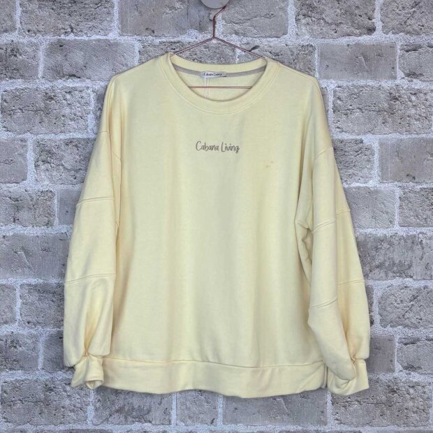 CABANA LIVING - KARLY SWEATSHIRT | YELLOW