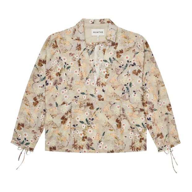 MUNTHE - BABETTE BLUSE | PRINT NATURE