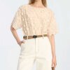 MUNTHE - BOSSI BLUSE | CREME