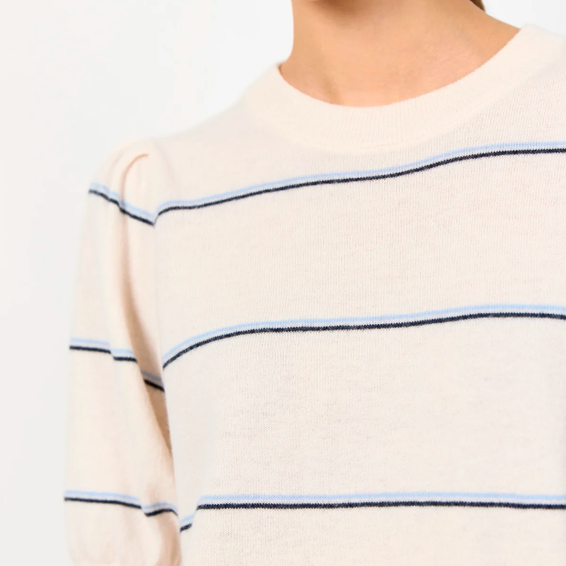 LEVETE ROOM - ISMAILA 18 PULLOVER | TUR/CREME