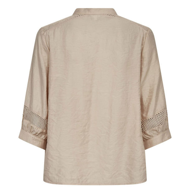 CO COUTURE - GWENDACC SS BLOUSE | MINK