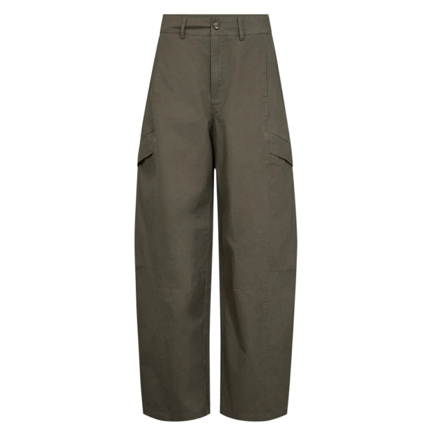 CO COUTURE - EVELYNCC BARREL PANT | ARMY