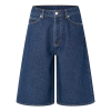 SECOND FEMALE - COLUMBO DENIM SHORTS | DARK BLUE DENIM SECOND FEMALE - COLUMBO DENIM SHORTS | DARK BLUE DENIM