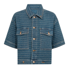 MOS MOSH - EBBA BOBBLE JACKET | BLUE