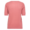 MOS MOSH - BOUCH DOTTY SS KNIT | DUSTY ROSE