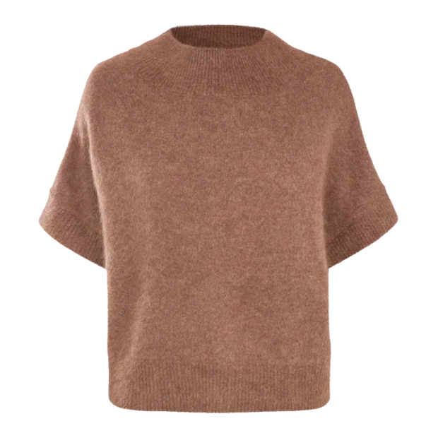SIX AMES - DOANNA SWEATER | ACORN MELANGE