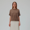 SIX AMES - DOANNA SWEATER | ACORN MELANGE SIX AMES - DOANNA SWEATER | ACORN MELANGE