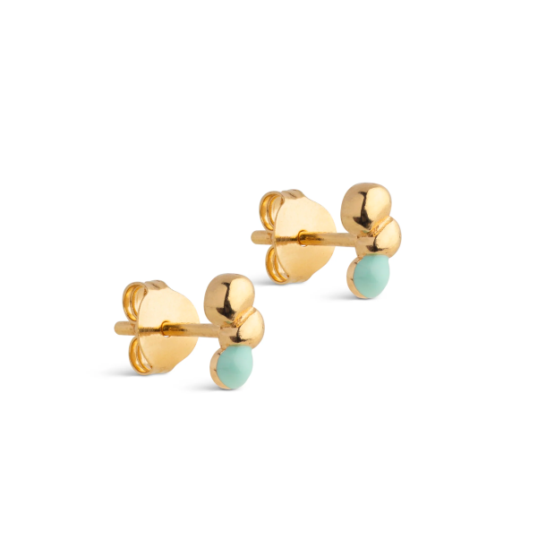 ENAMEL COPENHAGEN - STUDS NARA FORGYLDT | MINT