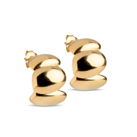 ENAMEL COPENHAGEN - HOOPS MELIA CHUNKY | FORGYLDT