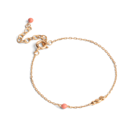 ENAMEL COPENHAGEN - BRACELET NARA | LIGHT CORAL
