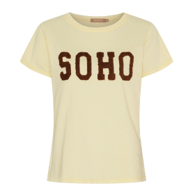 MARTA DU CHATEAU - HERDIS TEE | YELLOW/MORO