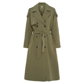 NOTYZ - RAIN TRENCHCOAT | DUSTY OLIVE