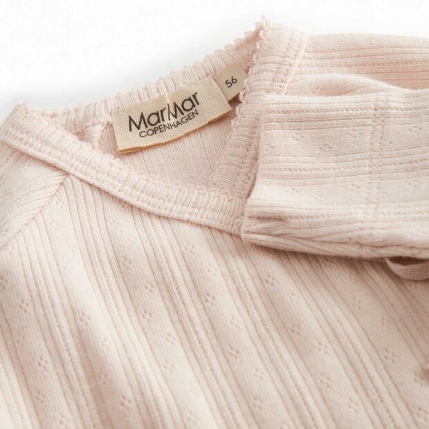 MARMAR COPENHAGEN - BELITA POINTELLE BODYSTOCKING | MISTY PINK