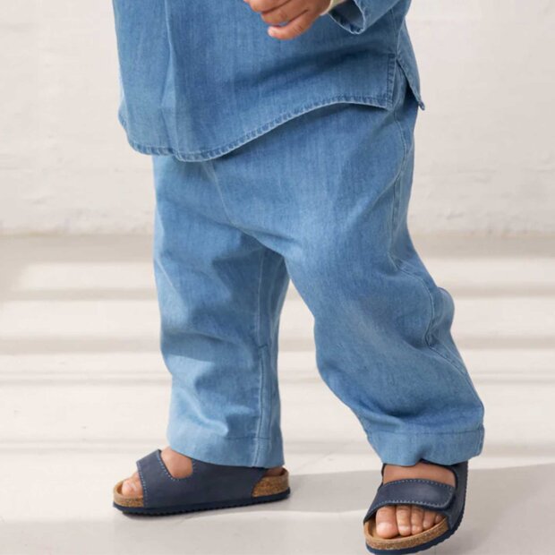 MARMAR COPENHAGEN - PANTO BUKSER | BLUE DENIM
