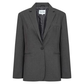 LEVETE ROOM - PRESLEY 1 BLAZER | DARK GREY