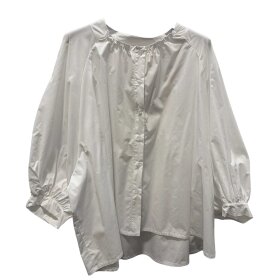 MARTA DU CHATEAU - JOELLE SHIRT | WHITE