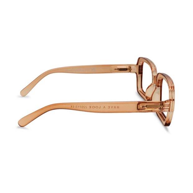 HAVE A LOOK - LÆSEBRILLER - SQUARE | BROWN SUGAR