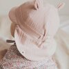 HUTTELIHUT - SUMMER HAT EARS MUSLIN | PALE MAUVE