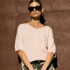 DEPECHE - SARAH ALPACA V-NECK | DUSTY ROSE DEPECHE - SARAH ALPACA V-NECK | DUSTY ROSE