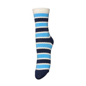 BECK SØNDERGAARD - SCALLOPIA COTTA SOCK | AZURE BLUE