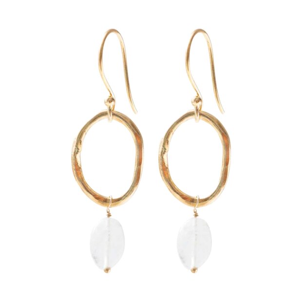 A BEAUTIFUL STORY - GRACEFUL MOONSTONE EARRINGS