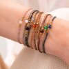 A BEAUTIFUL STORY - IRIS CARD ROSE QUARTZ BRACELET