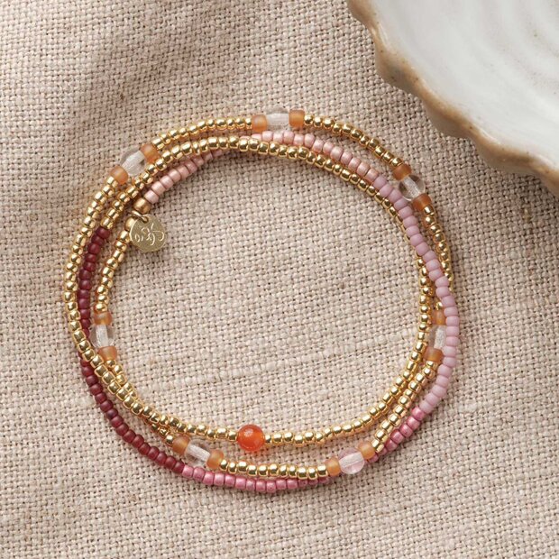 A BEAUTIFUL STORY - BALANCED CARNELIAN BRACELET