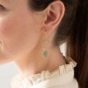A BEAUTIFUL STORY - GRACEFUL AVENTURINE EARRINGS