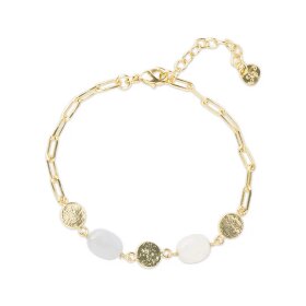 A BEAUTIFUL STORY - AESTHETIC BLUE LACE AGATE MOONSTONE BRACELET