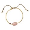 A BEAUTIFUL STORY - SURPRISE ROSE QUARTZ GARNET BRACELET
