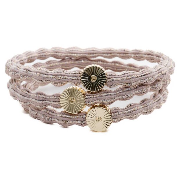 BELVU - BELVU HÅRELASTIK | GOLD SORBET