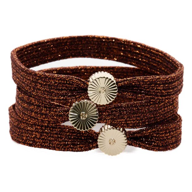 BELVU - BELVU HÅRELASTIK | GOLDEN AMBER