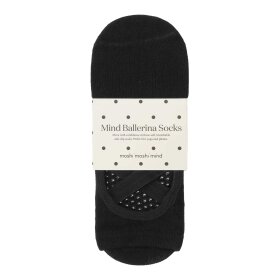 MOSHI MOSHI MIND - MIND BALLERINA SOCK ANTI-SLIP | BLACK
