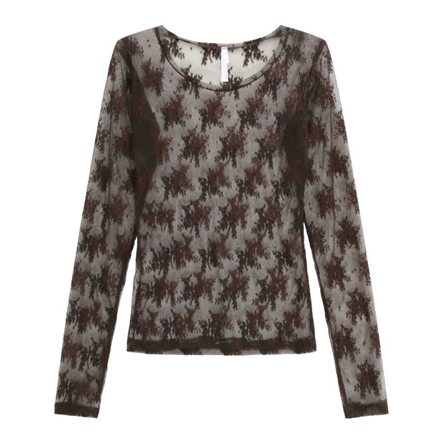 IMPERIAL - BLUSE | CIOCCOLATO