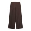 IMPERIAL - WIDE-LEG HIGH-RISE TROUSERS | MORO