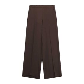 IMPERIAL - WIDE-LEG HIGH-RISE TROUSERS | MORO
