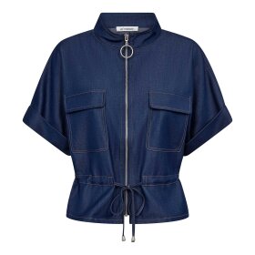 CO COUTURE - TERRY VEST | NAVY