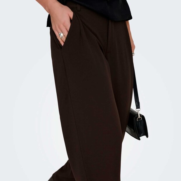 JDY - GEGGO LIFE OCCASION PANTS | CHOCOLATE TORTE