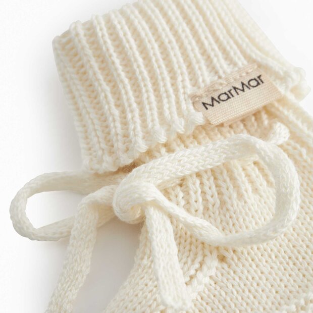 MARMAR COPENHAGEN - ABOOTIE - STRIKFUTTER | GENTLE WHITE